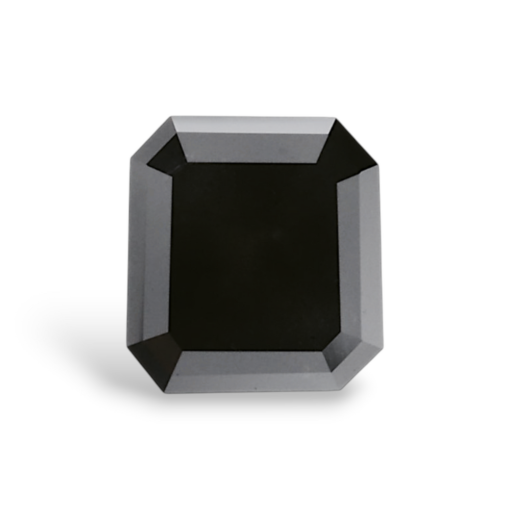 GIA 0.93 Carat Natural Fancy Black Emerald Diamond SE-8624GN