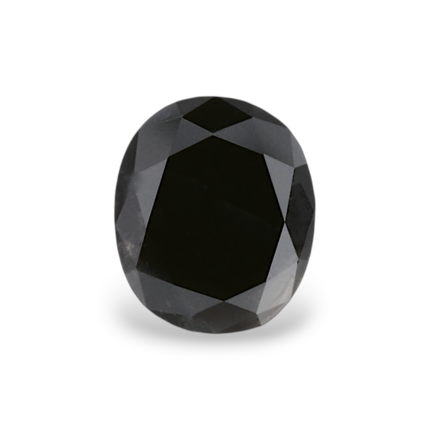 GIA 0.88 Carat Natural Fancy Black Oval Diamond SE-8636GN