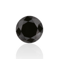 GIA 1.11 Carat Natural Fancy Black Round Diamond SE-8648GN