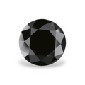 GIA 7.54 Carat Natural Fancy Black Round Diamond SE-8730GN