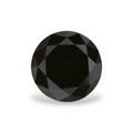GIA 1.69 Carat Natural Fancy Black Round Diamond SE-8733GN