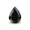 GIA 4.42 Carat Natural Fancy Black Pear Diamond SE-8743GN