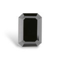 GIA 1.26 Carat Natural Fancy Black Emerald Diamond SE-8754GN