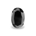 GIA 3.07 Carat Natural Fancy Black Oval Diamond SE-8799GN