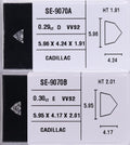 0.30 Carat Natural E VVS2 Trapezoid Diamond SE-9070B