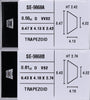 0.61 Carat Natural D VS2 Trapezoid Diamond SE-9868B
