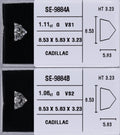1.11 Carat Natural G VS1 Trapezoid Diamond SE-9884A