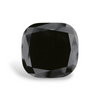 GIA 26.65 Carat Natural Fancy Black Cushion Diamond SE-9959GN