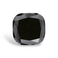 GIA 25.10 Carat Natural Fancy Black Cushion Diamond SE-9960GN