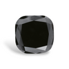 GIA 25.10 Carat Natural Fancy Black Cushion Diamond SE-9960GN