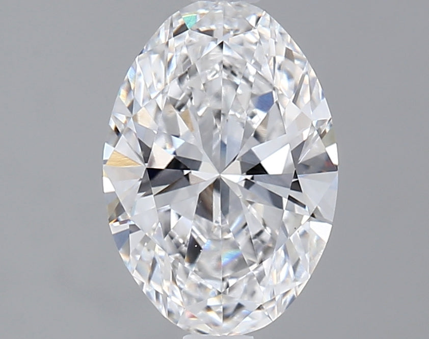 IGI 1.54 Carat Labgrown D VS1 Oval Diamond LGE-4A