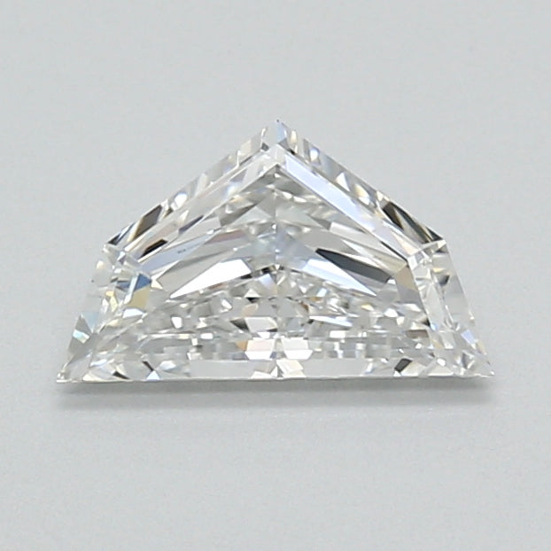 GIA 0.89 Carat Natural F VVS2 Shield Diamond BS2